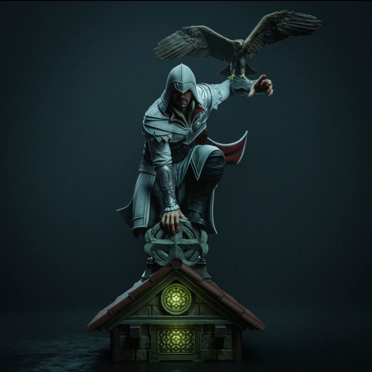 3D Printing Industry - 3D Baskılı Reçine Modelleri Creed Assassinator