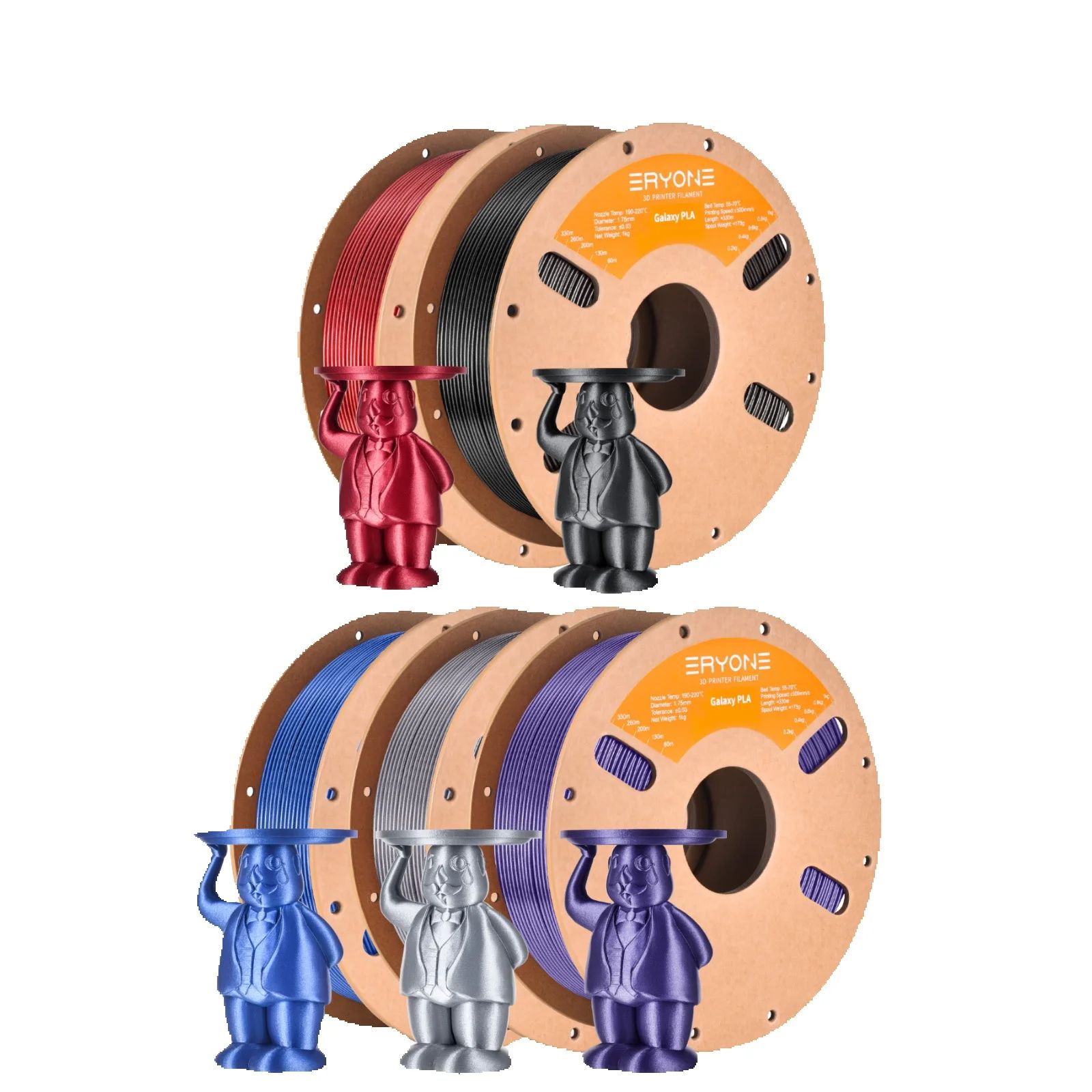 3D Printing Nylon - Eryone 3D yazıcı için Glitter Pla