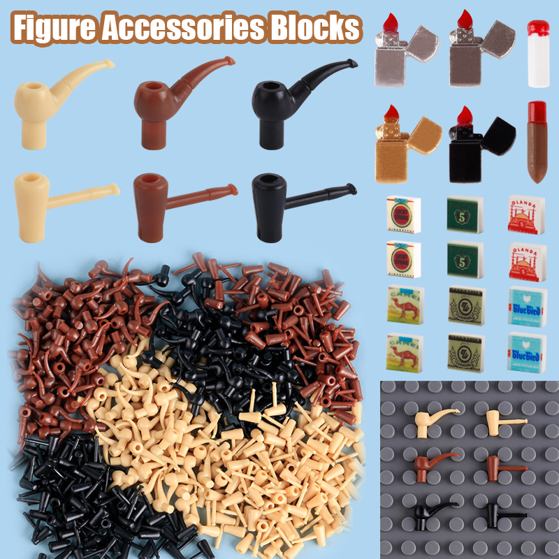 3D Printing Lego Bricks - Şehir Temalı Çakmak, 3D Yazıcıyla Üretilmiş