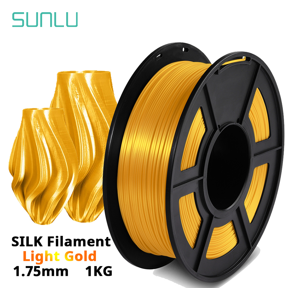 3D Printing Nylon - SUNLU SILK PLA 3D Filament 1.75MM