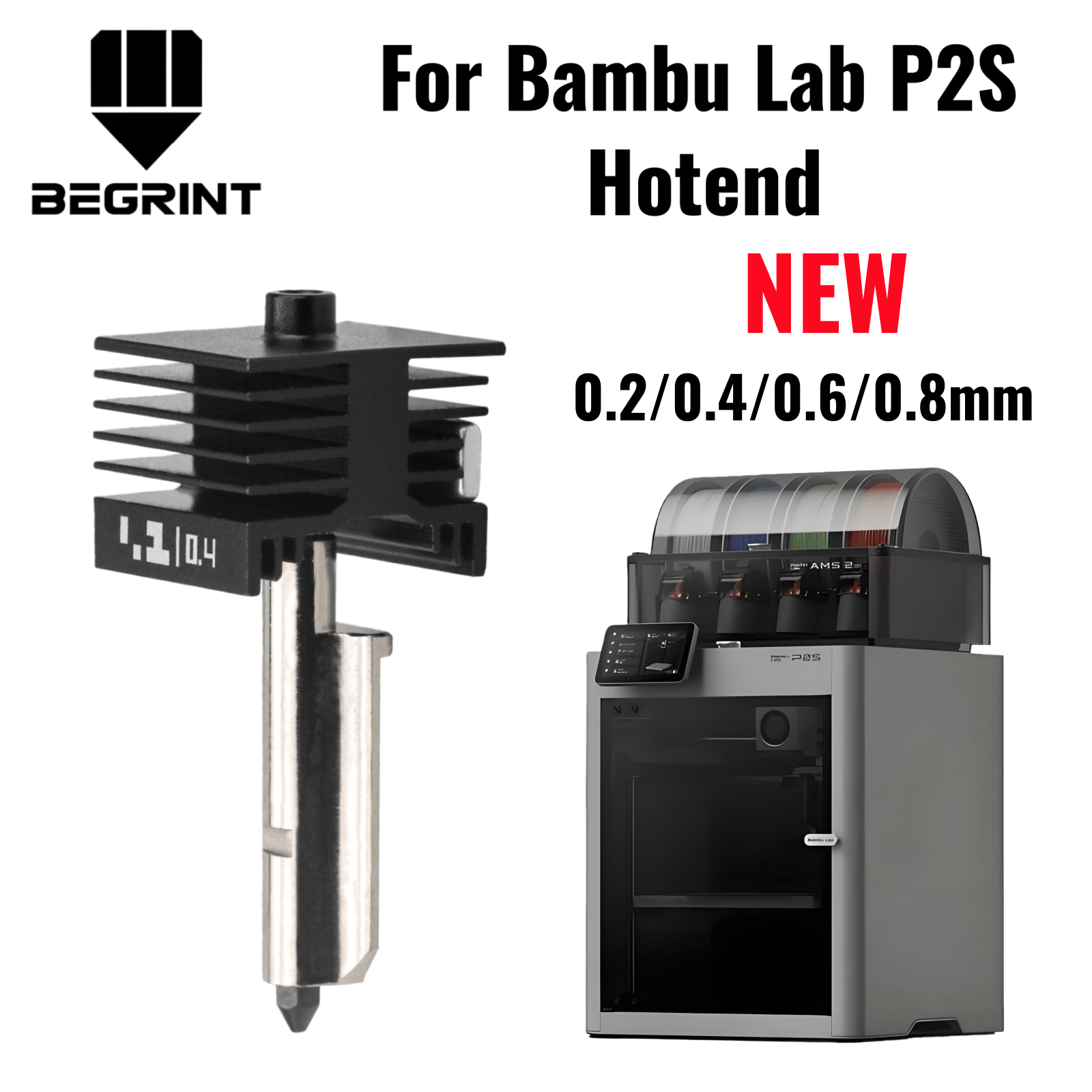 3D Printing Bambu Lab - Bambu Lab P2S X2D için Geliştirilmiş