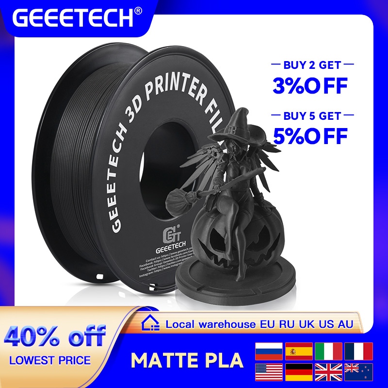 3D Printing Nylon - Geeetech 3D Yazıcı Filamenti Mat PLA