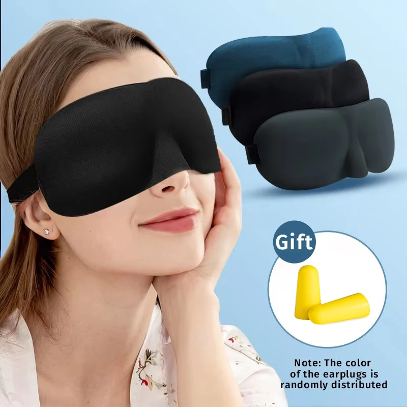 3D Printing Mask - Uyku için Göz Maskesi 3D Kontürlü