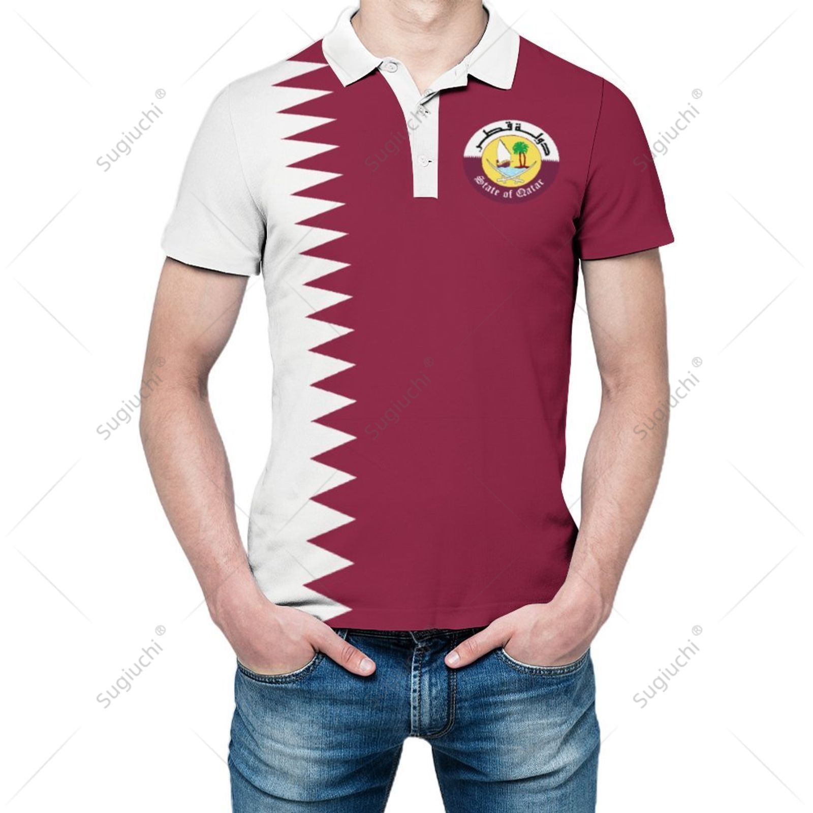Unisex Polo Gömlek Katar Bayra - 3D Printing Qatar incelemesi ve fiyatı