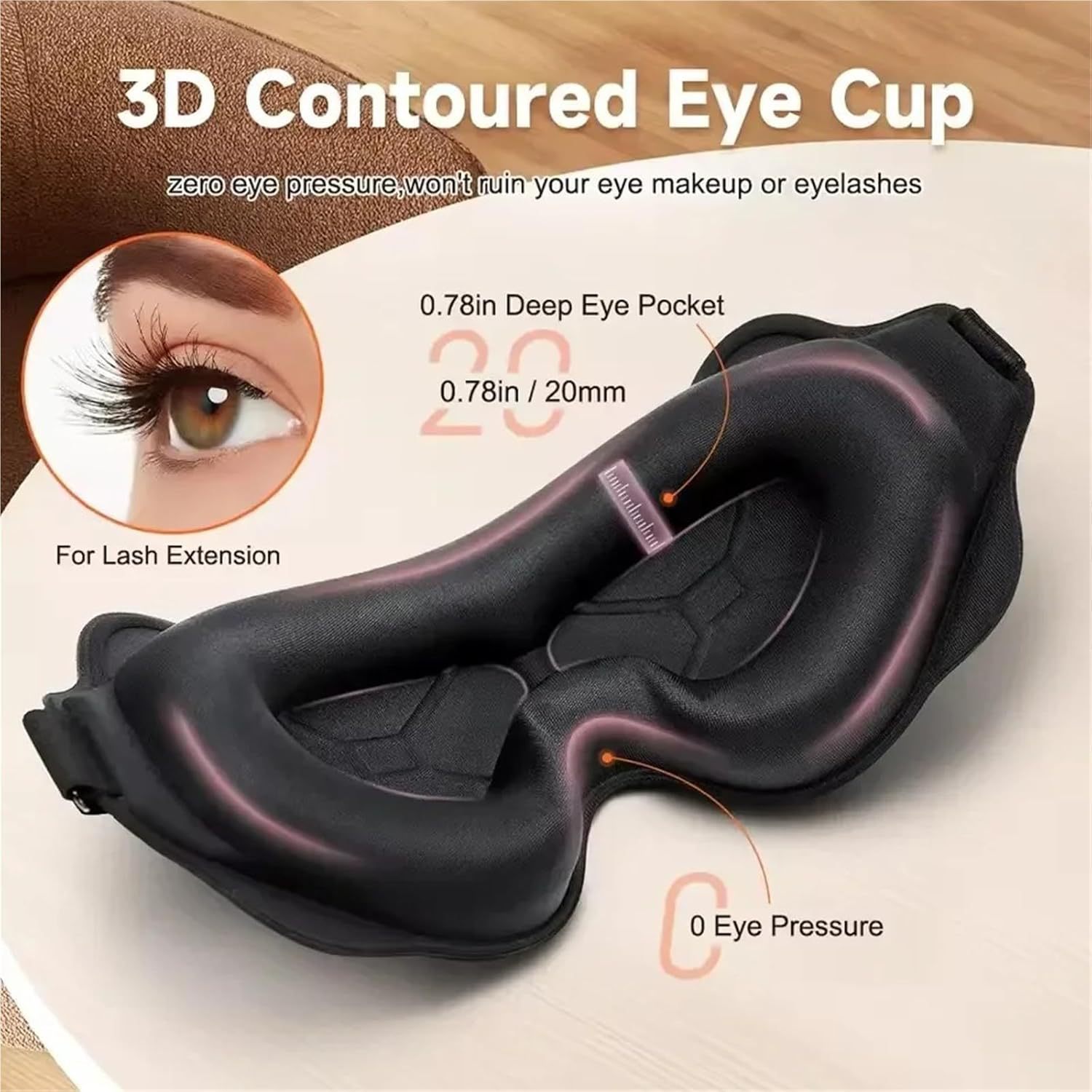 3D Uyku Maskesi Işık Engelleyi - 3D Printing Mask incelemesi ve fiyatı