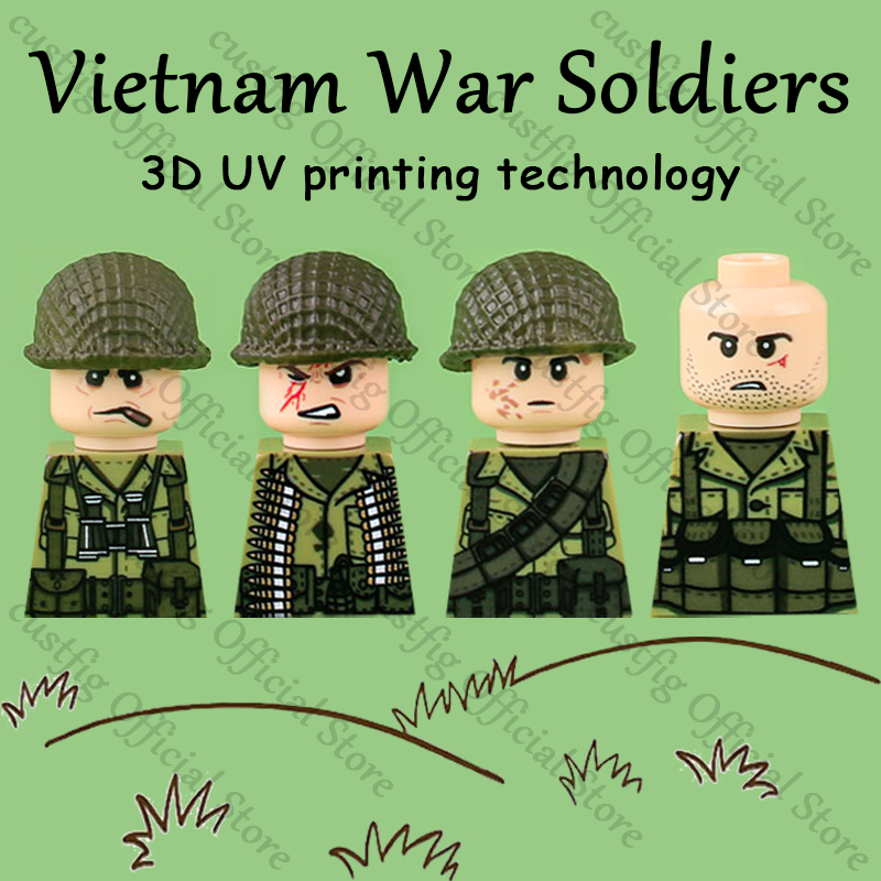 WW2 Asker Figürleri Silah 3D U - 3D Printing Lego Bricks incelemesi ve fiyatı