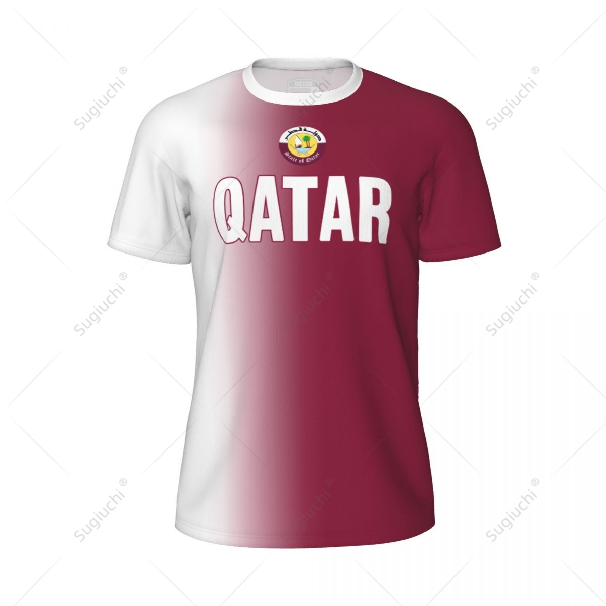 Spor Örgü Tişört Katar Bayrağı - 3D Printing Qatar incelemesi ve fiyatı