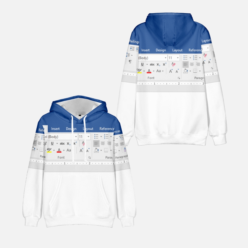 Casual Excel Hoodie For Men An - 3D Printing Online Service incelemesi ve fiyatı