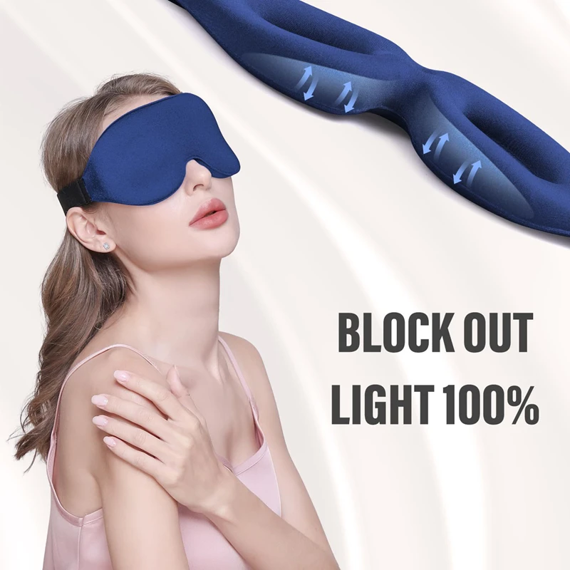3D Gece Uyku Göz Maskesi, Nefe - 3D Printing Mask incelemesi ve fiyatı