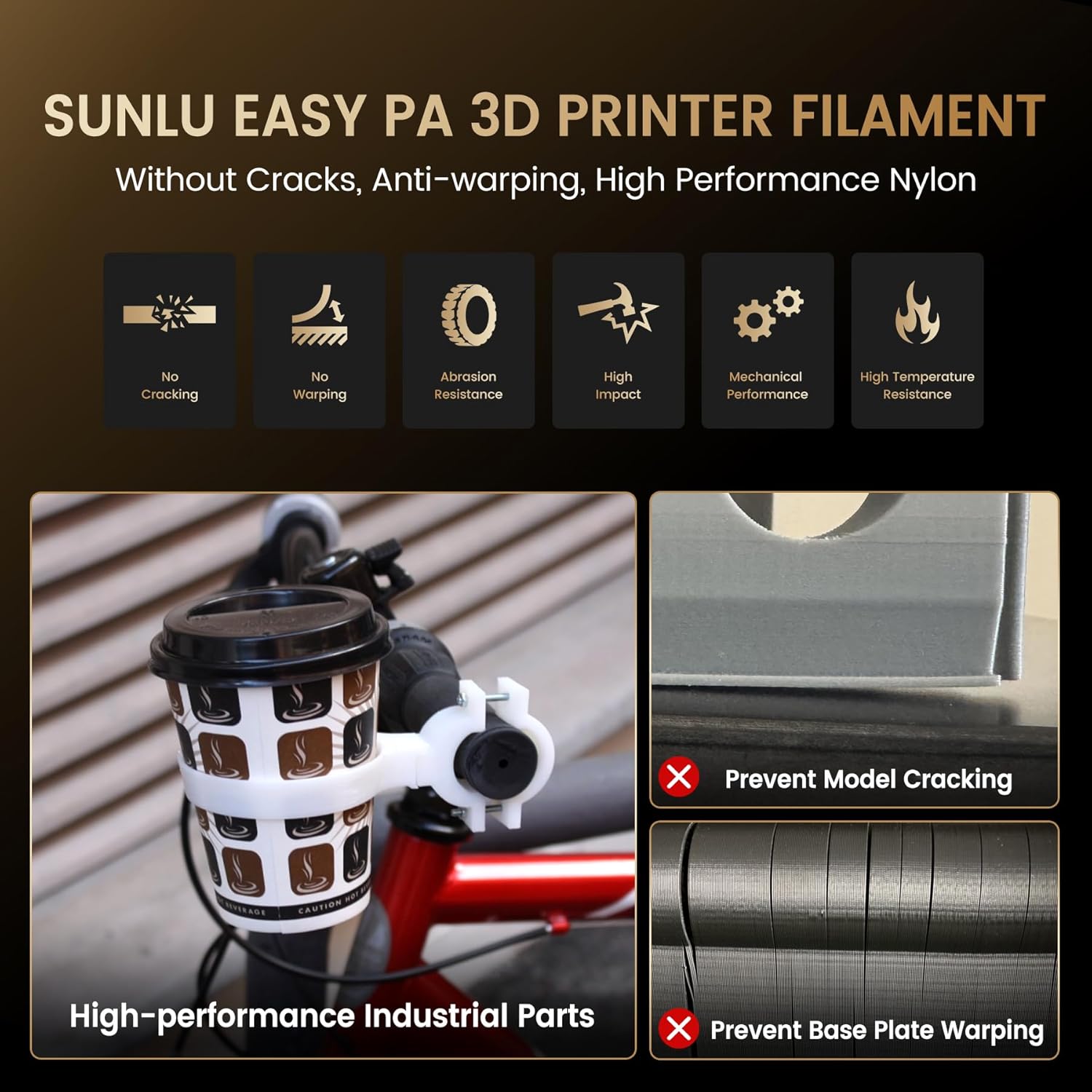 SUNLU 1KG Baskısı Kolay Naylon - 3D Printing Nylon incelemesi ve fiyatı